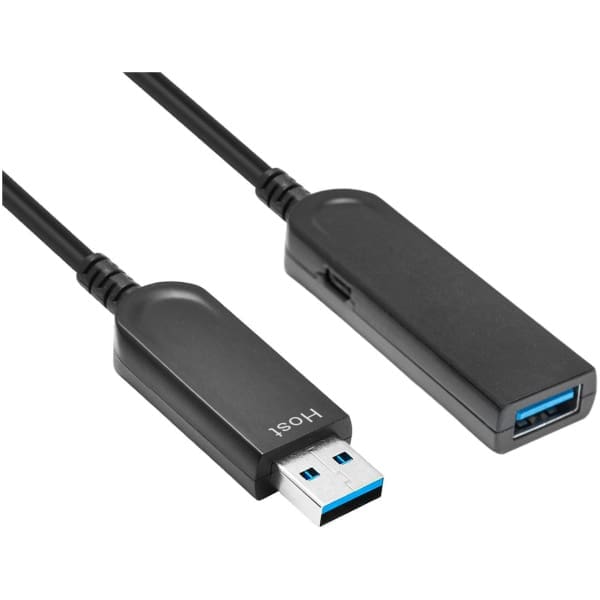 Microconnect MC-USB3.0AAF25AOP USB cable USB 3.2 Gen 2 (3.1 Gen 2) 25 m USB A Black