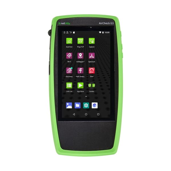 NetAlly AirCheck G3 PRO Plus Ext-Ant, Holster (Partial Tri-Band)