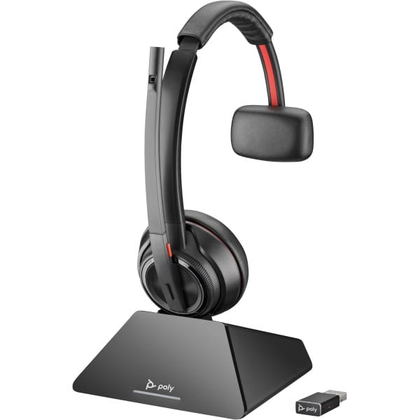 Poly Savi 8210-M Office DECT 1880-1900 MHz Single Ear Headset