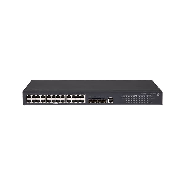 HPE FlexNetwork 5130 24G 4SFP+ EI Managed L3 Gigabit Ethernet (10/100/1000) 1U Black