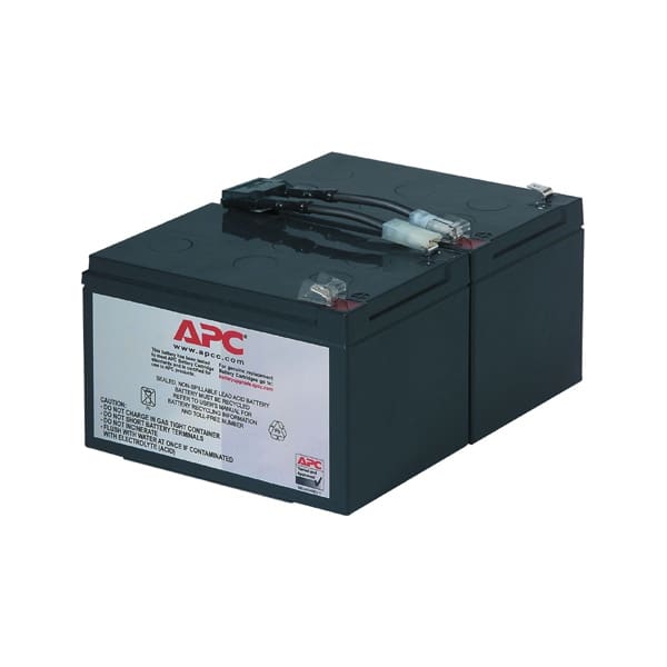 APC Replacement Battery Cartridge, VRLA battery, 11Ah, 12VDC, 2-year warranty