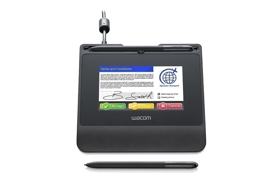 Wacom STU-540 graphic tablet Black 2540 lpi 108 x 65 mm USB