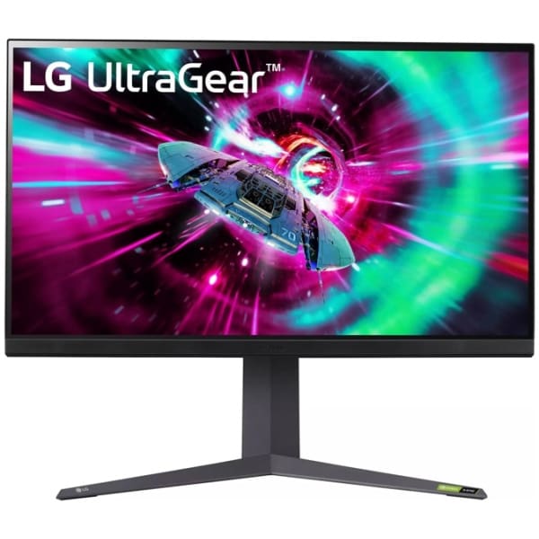 LG 32GR93U-B computer monitor 80 cm (31.5") 3840 x 2160 pixels 4K Ultra HD LCD Black, Grey, Purple