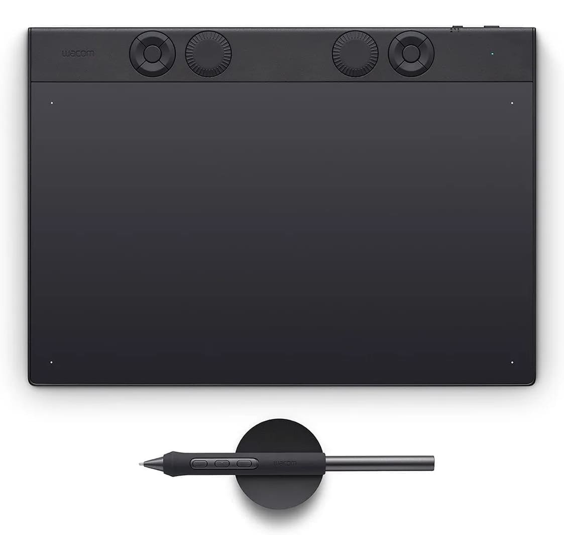 Wacom Intuos Pro Medium – 2025 graphic tablet Black 263 x 148 mm USB/Bluetooth