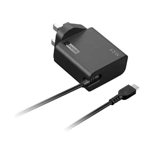 Lenovo 65W USB-C Wall Adapter UK power adapter/inverter Indoor Black