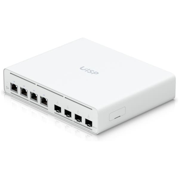 Ubiquiti UISP Switch Plus Managed 2.5G Ethernet (100/1000/2500) Power over Ethernet (PoE) 1U White