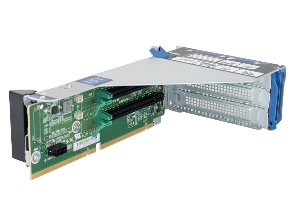 HPE DL38X Gen10 x16/x16 riser kit slot expander