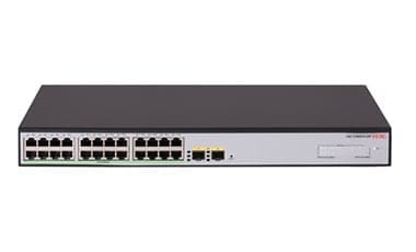 H3C LS-1600V2-26P-GL network switch Managed Gigabit Ethernet (10/100/1000) Grey, Black