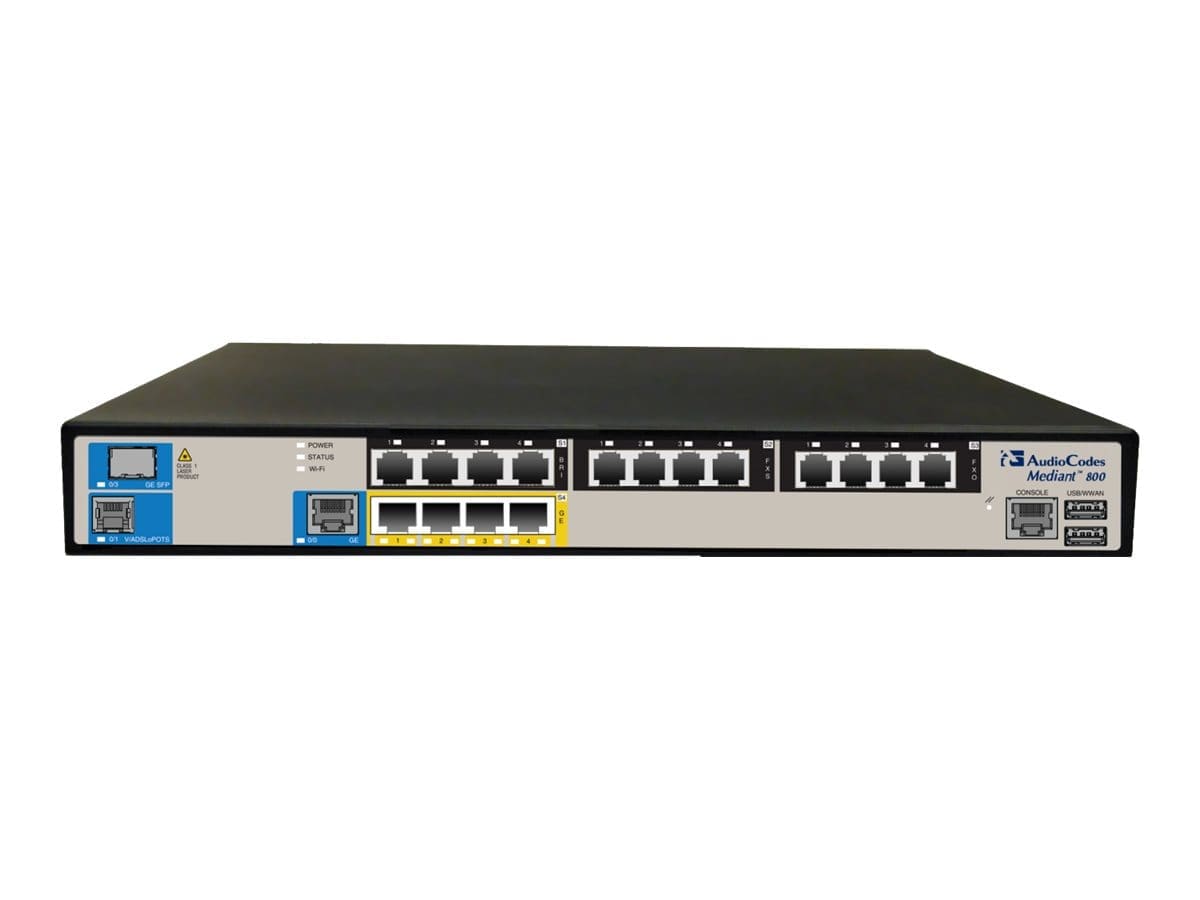 AudioCodes M800B-V-8B4S-4L gateway/controller 1000, 100, 10 Mbit/s AudioCodes M800B-V-8B4S-4L gateway/controller 1000, 100, 10 Mbit/s