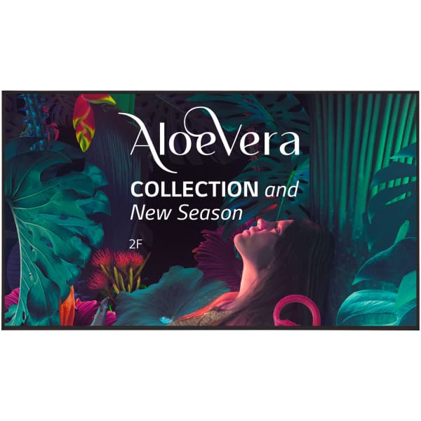 LG 55UH5N-E Digital signage flat panel 139.7 cm (55") LCD Wi-Fi 500 cd/m² 4K Ultra HD Black WebOS 24/7