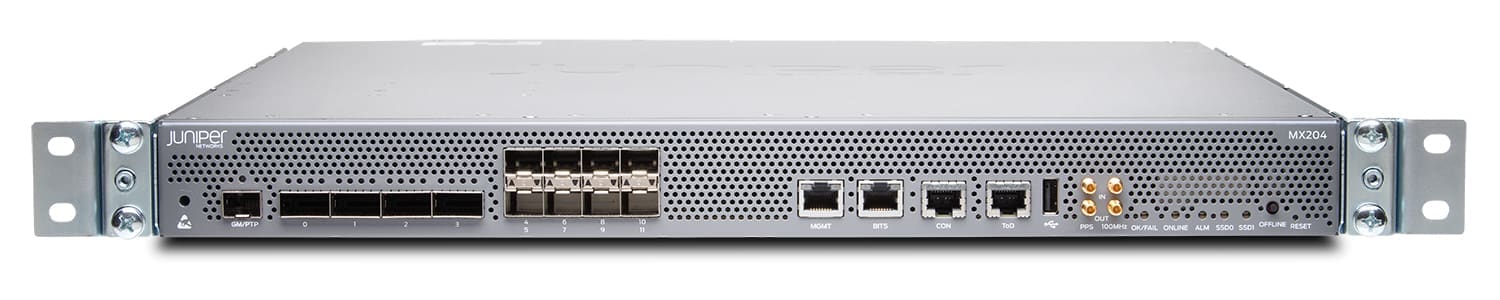 Juniper MX204 network equipment chassis 1U Grey