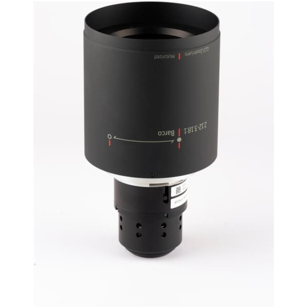 Barco R98017211 projection lens F80-4K12, F80-4K7, F80-4K9, F80-Q12, F80-Q7, F80-Q9, Medea