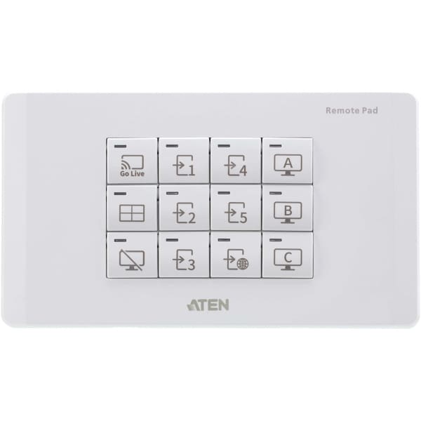 ATEN VPK312K1-AT-E video conferencing accessory Remote control White