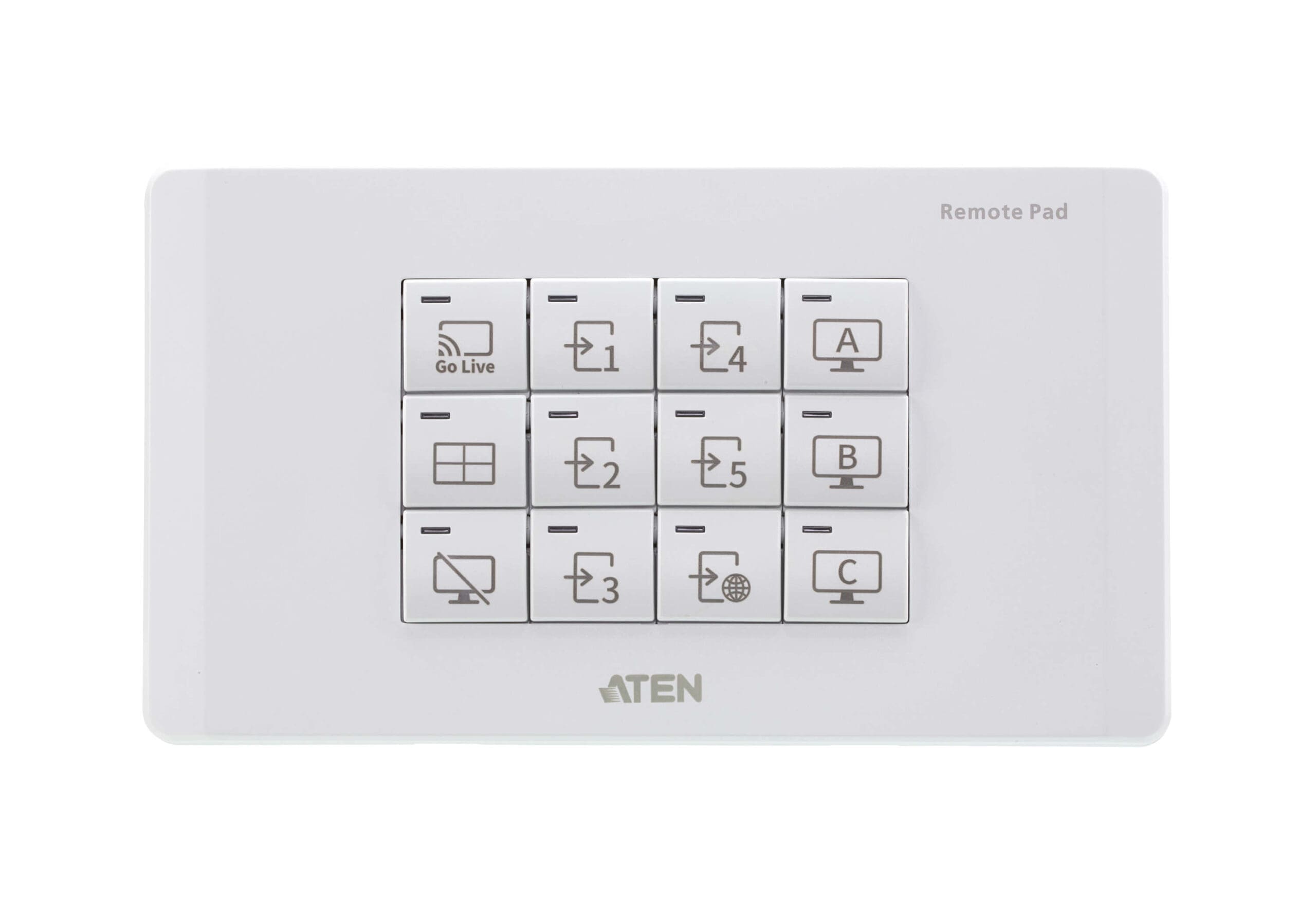 ATEN VPK312K1-AT-E video conferencing accessory Remote control White