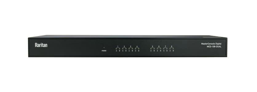 Raritan MCD-108-DUAL KVM switch Black