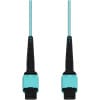 AddOn Networks 0.5m, MPO/UPC to MPO/UPC, Aqua, OM4, OFNR (Riser-Rated), 24-Strand Fiber Patch Cable