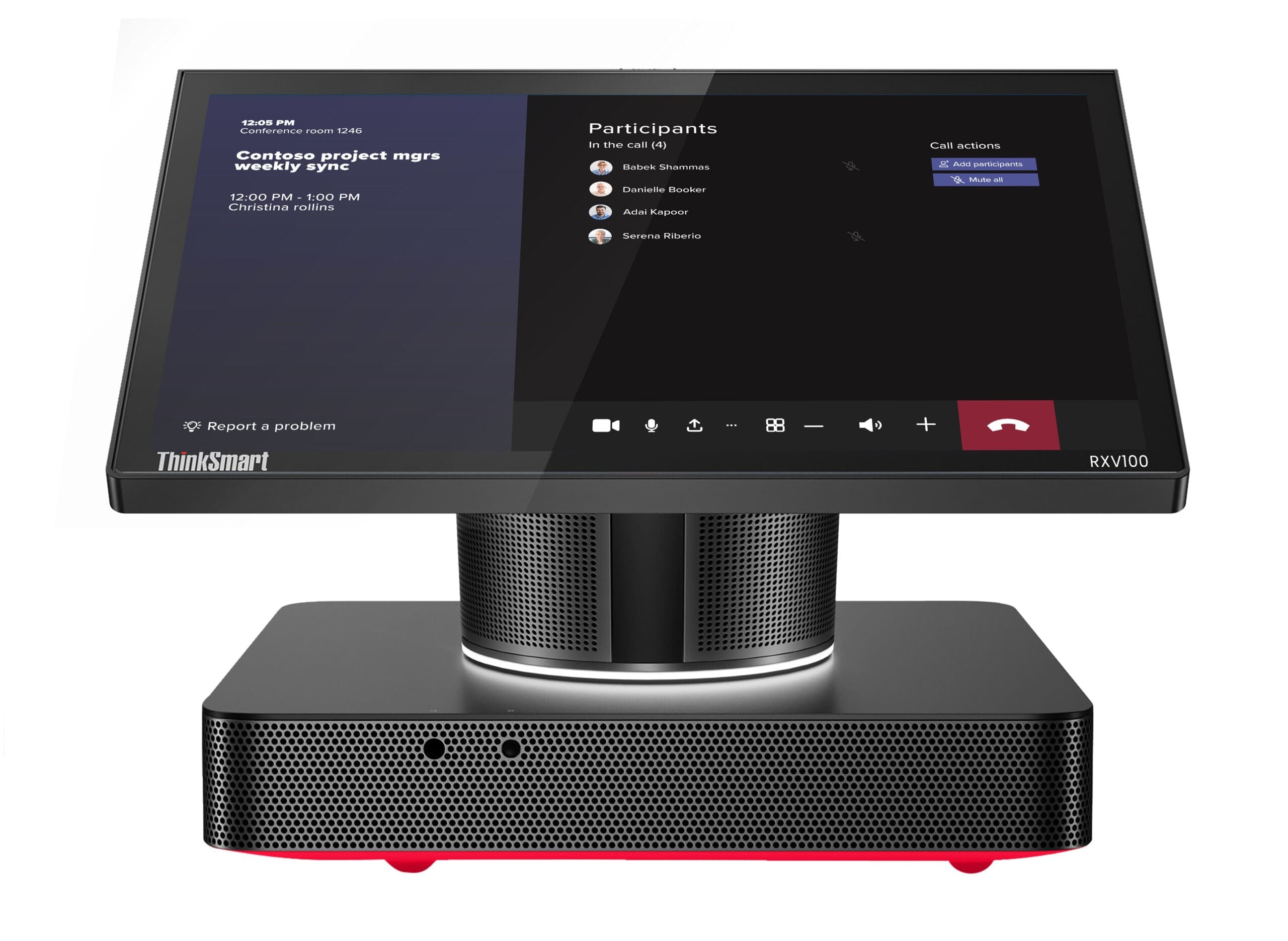 AudioCodes RXV100 for Microsoft Teams room, midsize meeting room Bundle 05 for US