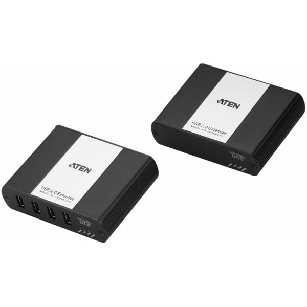 ATEN UEH4002A-AT-E AV extender AV transmitter & receiver Black, White