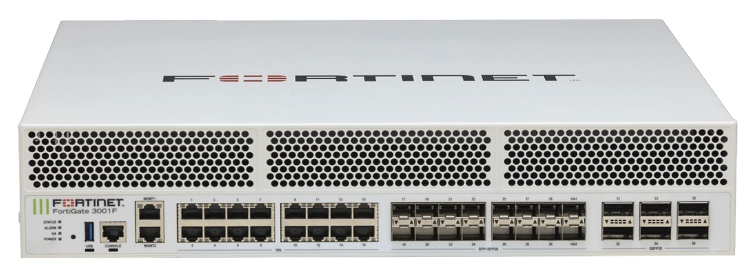 Fortinet FG-3000F-DC-BDL-950-60 Enterprise Firewall Bundle