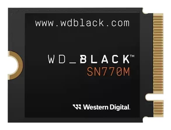 Western Digital Black SN770M 2 TB M.2 PCI Express 4.0 NVMe TLC 3D NAND