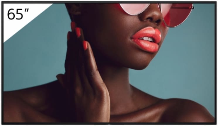 Sony FW-65BZ40L Signage Display Digital signage flat panel 165.1 cm (65″) LCD Wi-Fi 700 cd/m² 4K Ultra HD Black Android 24/7